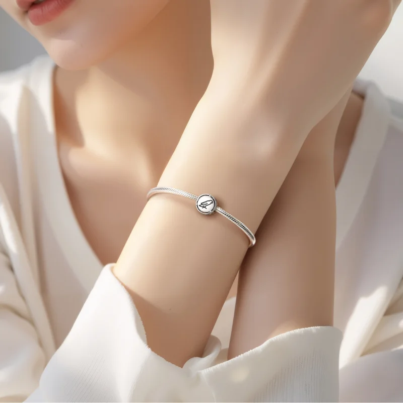 925 Sterling Silver Animal HAWK Charms For Bracelets & Necklaces Pendants Beads Jewelry Fit Pan Bracelet Charm Ethnic Cultural Symbols Gifts For Women