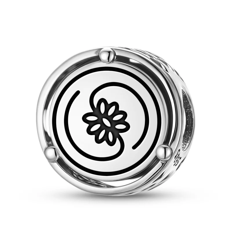 925 Sterling Silver Anthroposophy Taurus Seal Charms For Bracelets & Necklaces Pendants Beads Jewelry Fit Pan Bracelet Charm Ethnic Cultural Symbols Gifts For Women