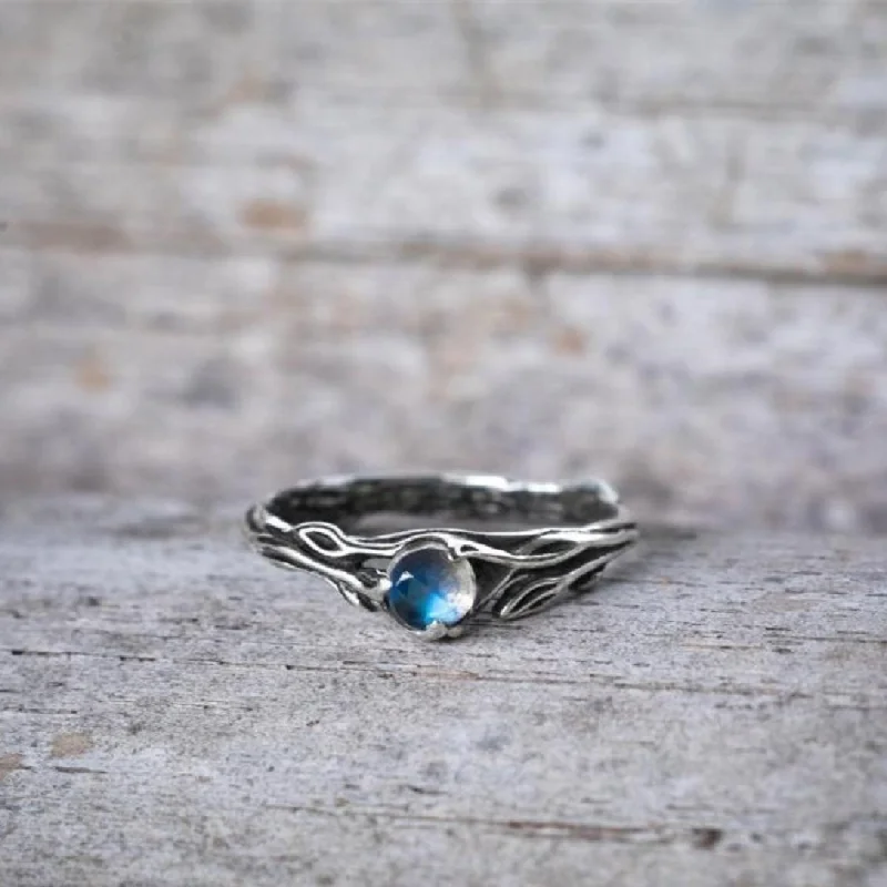 Fashion Personality Moonstone All-Match Ring