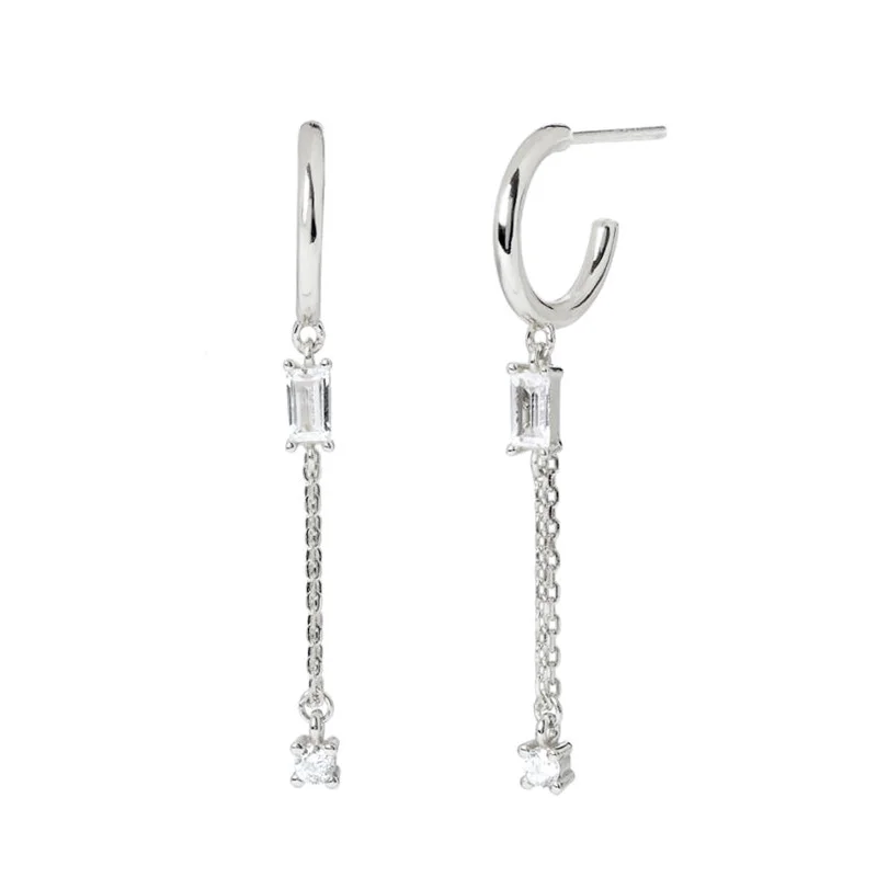 Hot Selling Micro-inlaid Zircon Trend Earrings In Europe And America