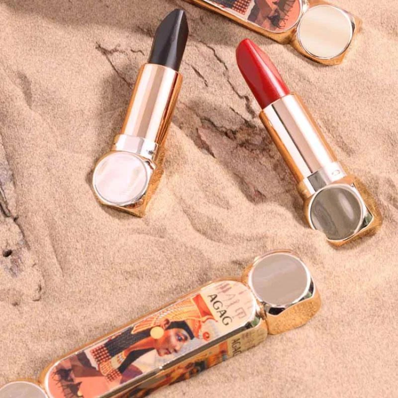 Fashion Dual-tube Matte Six-color Lipstick