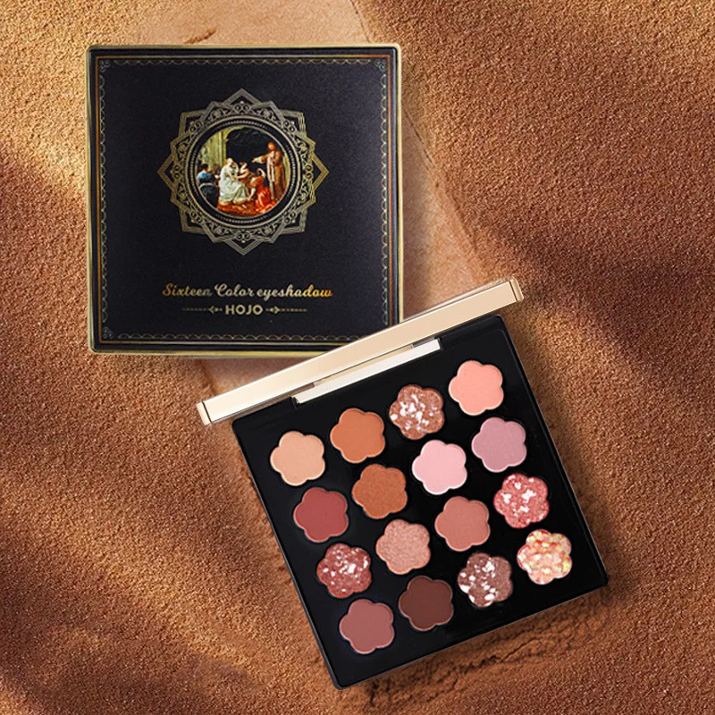Greek Eyeshadow 16-color Palette Oil Painting Color Delicate