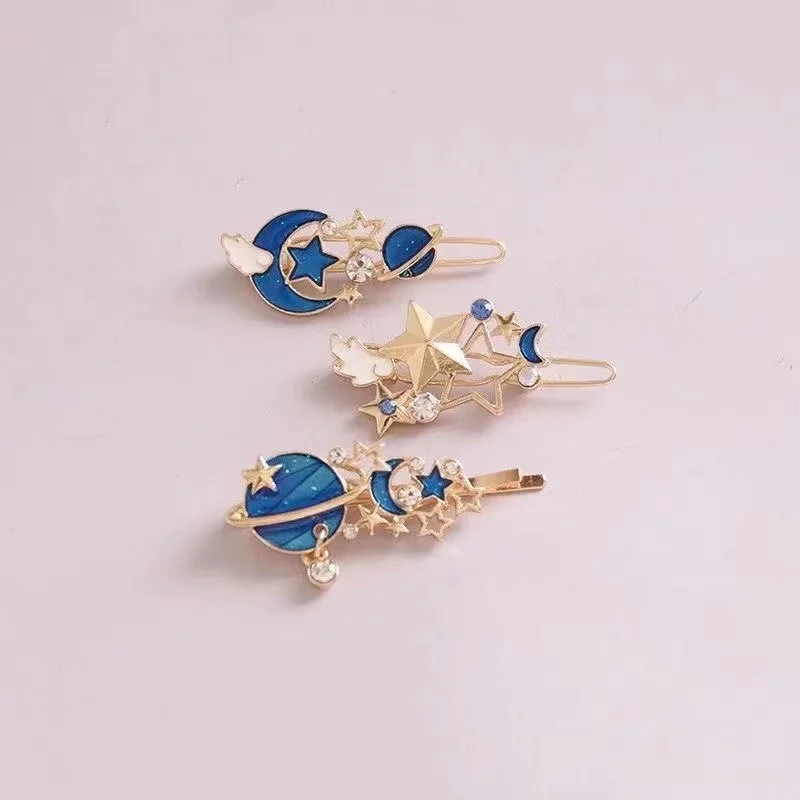Japanese Aesthetic Dream Starry Sky Cute Hairpin