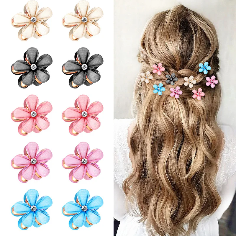 Rhinestone Cat Eye Bang Clip Forehead Temperament Grip