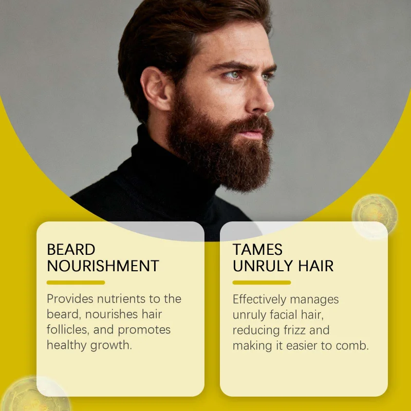 Men's Beard Oil Daily Beard Care That Leaves Your Beard Feeling Fresh Non-greasy And Well Nourished