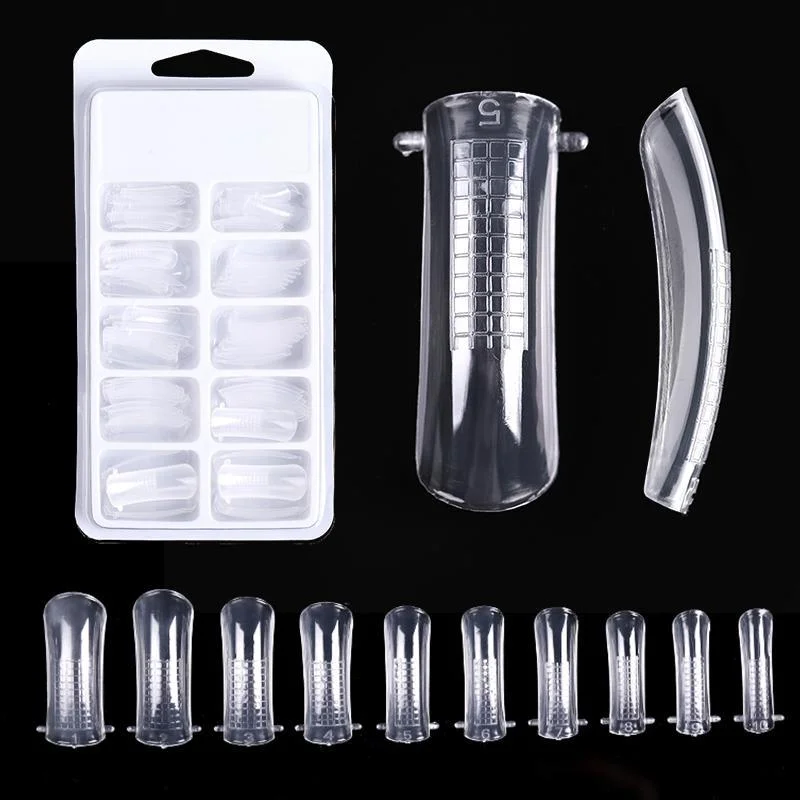 Extend Nail Sheet With Scale Nail Art Fast Phototherapy Crystal Extend Nail Mould Sheet