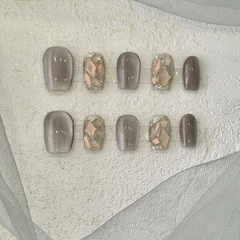 Venice Cat Eye All-match Micro Glass Bead High-grade Wear Armor