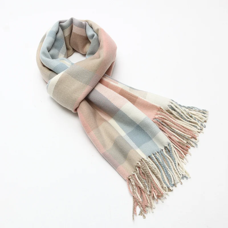 Imitation Cashmere Scarf Women's Shawl For Students