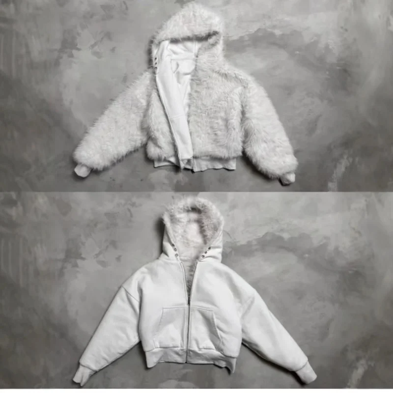 Men's Fashion Casual Double-sided Hooded Jacket