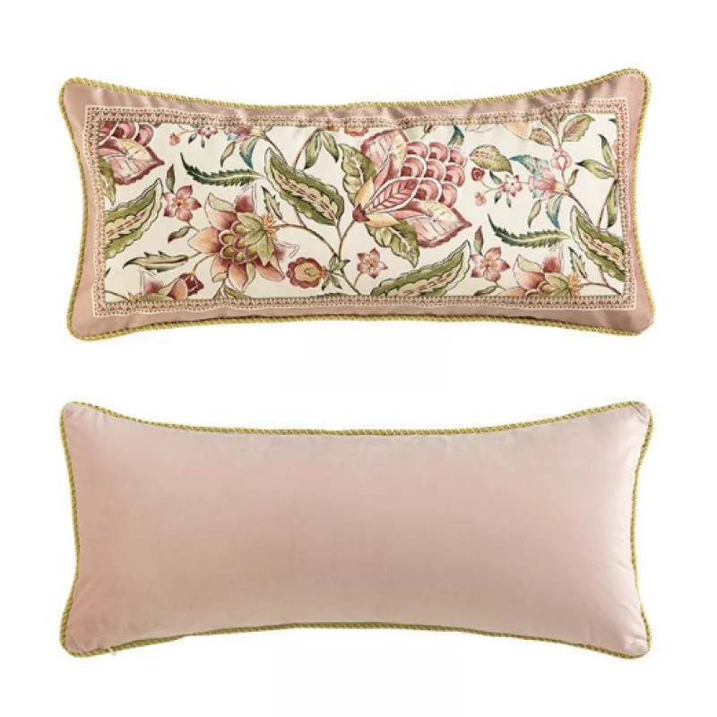 Fantasy American French Sofa Pillowcase Bedside Cushion