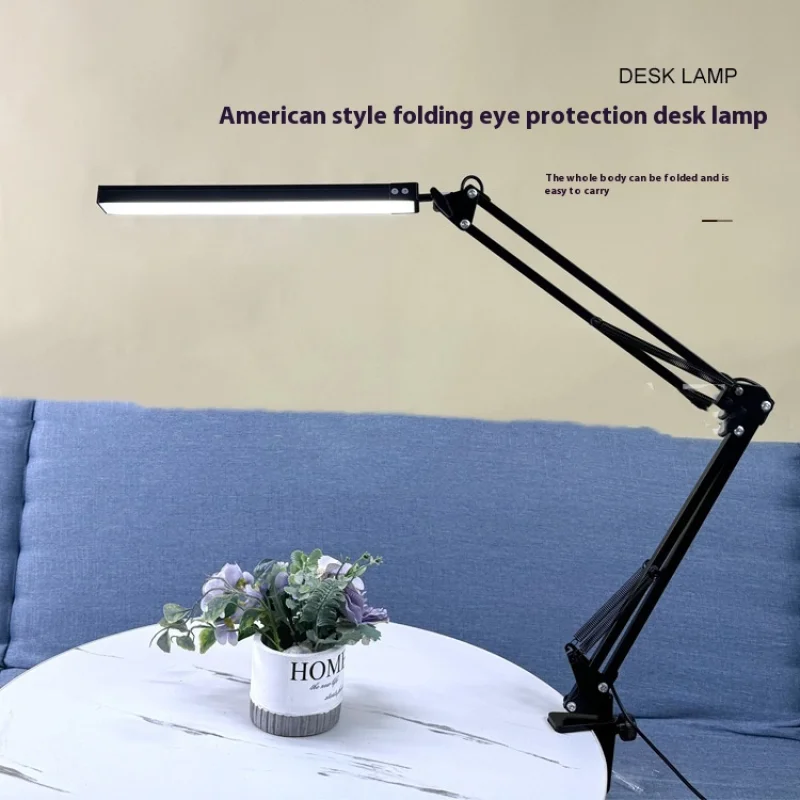 Led Folding Long Arm Eye Protection Reading Lamp