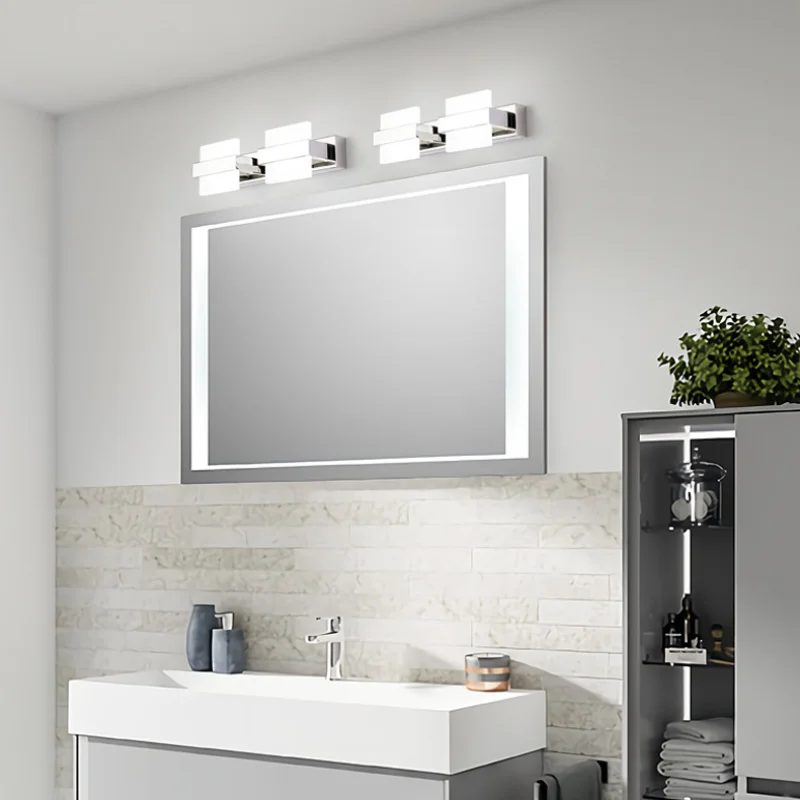Stainless Steel Moistureproof Mirror Front Lamp