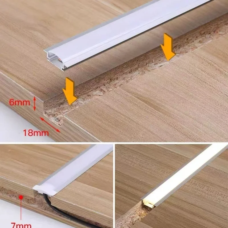 Welding-free Removable Embedded With Induction Wardrobe Light