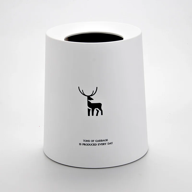 Living room bedroom office creative Nordic trash can