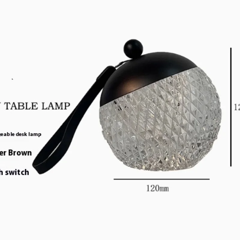 Portable Small Night Lamp Modern Minimalist Atmosphere Dimmable