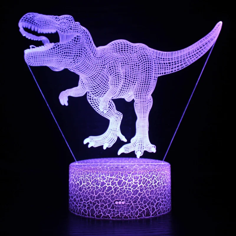 Led Remote Control Colorful Touch Creative Gift Light Bedside Lamp