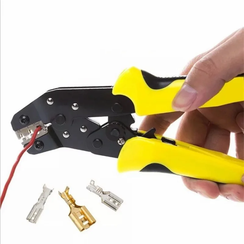 Multifunctional spring crimping pliers