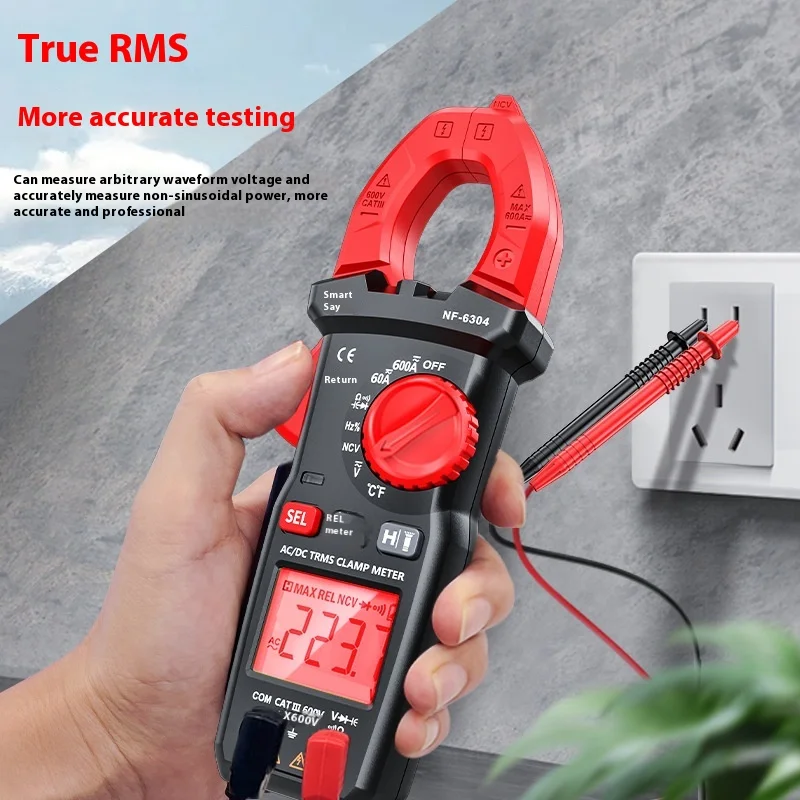 Digital High-precision Automatic NF-6301 Clamp Multimeter