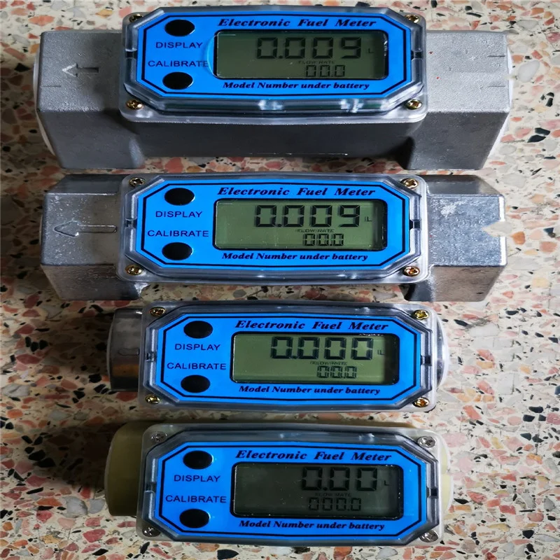 Chemical  Turbine Flowmeter Methanol Accuracy Adjustable