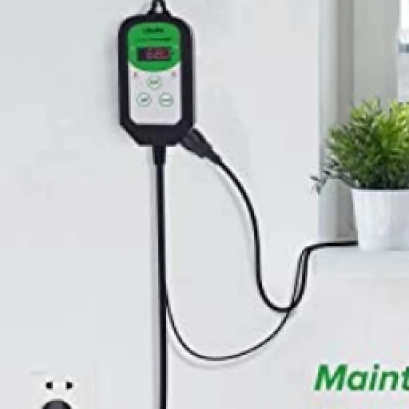Simple household digital display temperature and humidity control