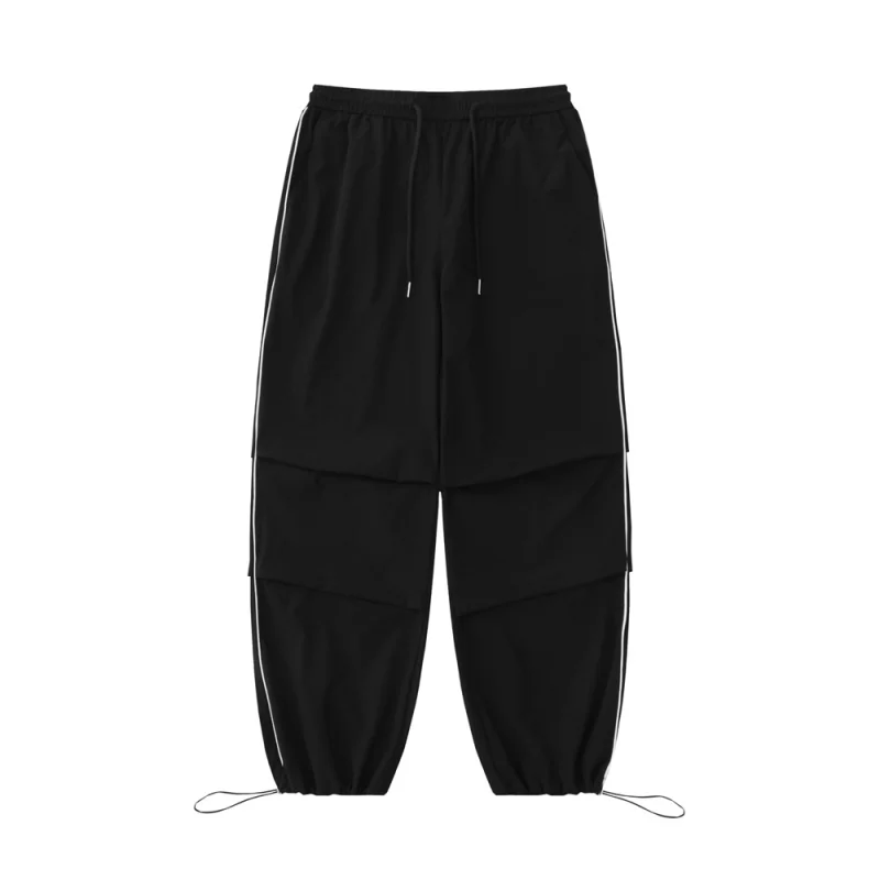 Men's Casual Cool Solid Color Wide-leg Overalls