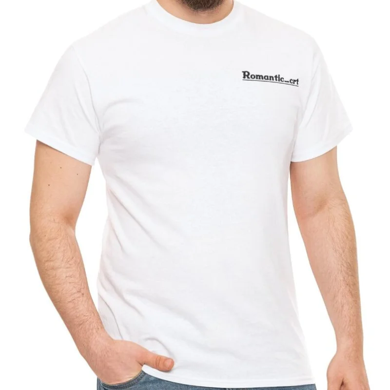 Digital Printed Casual Round Neck T-shirt