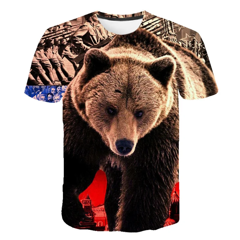 Cartoon Short Sleeve T-shirt Pullover Top