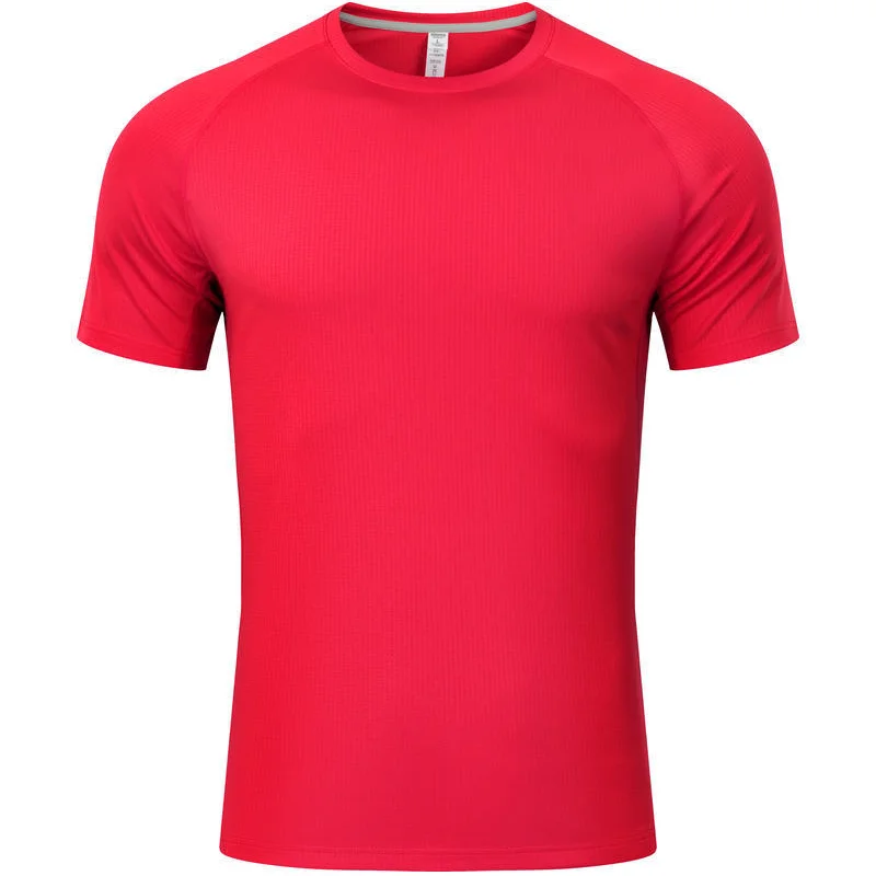 Sports Half-sleeve Quick-dry Shirt Crew Neck Short Sleeves