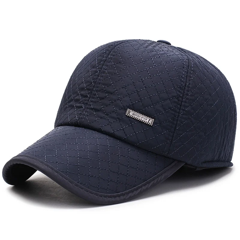 Baseball Cap Cold and Warm Ear Protection Middle-aged and Elderly Cap