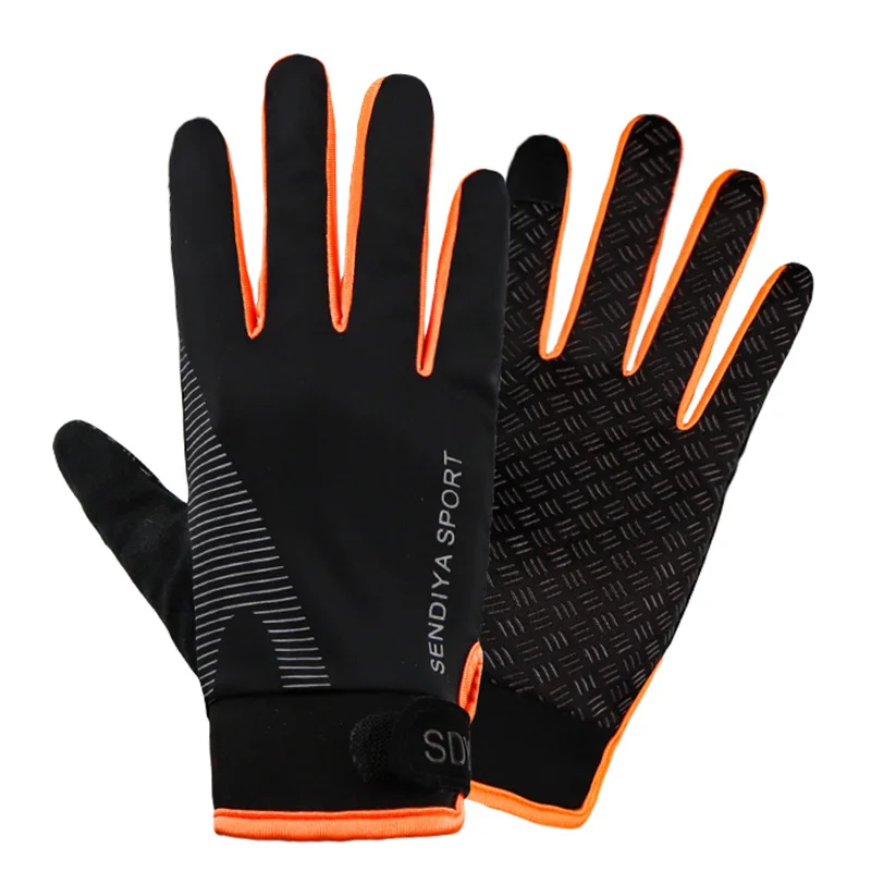 Thin Breathable Sunscreen Sports Fitness Climbing Gloves Quick-drying