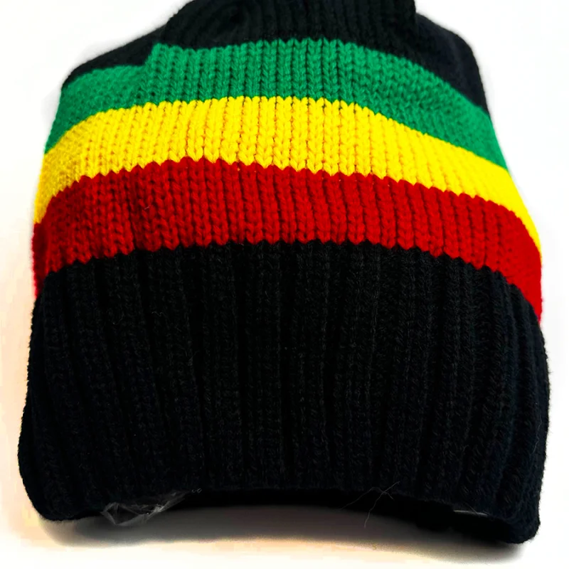 Reggae Winter Woolen Hat Knitted Together
