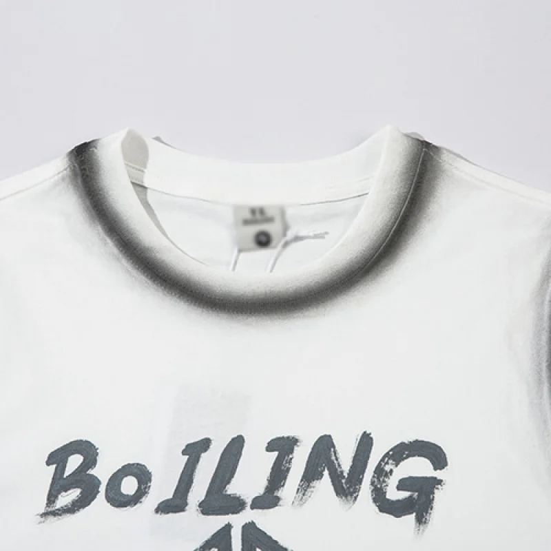 Hand-painted Creative Letters Printed Men's Vest