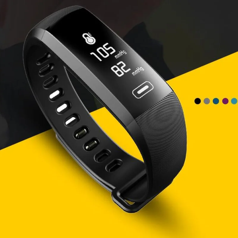 Compatible With    R5 PRO Smart Wrist Band Heart Rate Blood Pressure Oxygen Oximeter Sport Bracelet Smart Watch For