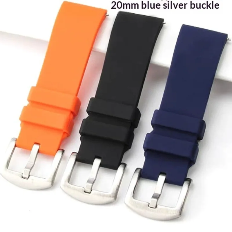 Rubber Watch Strap 202224mm Smart Quick Release