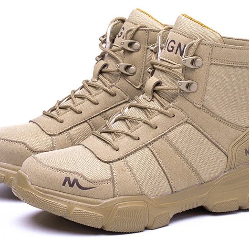 Labor Protection Shoes Anti-smash Anti-puncture Protective Shoes High Top