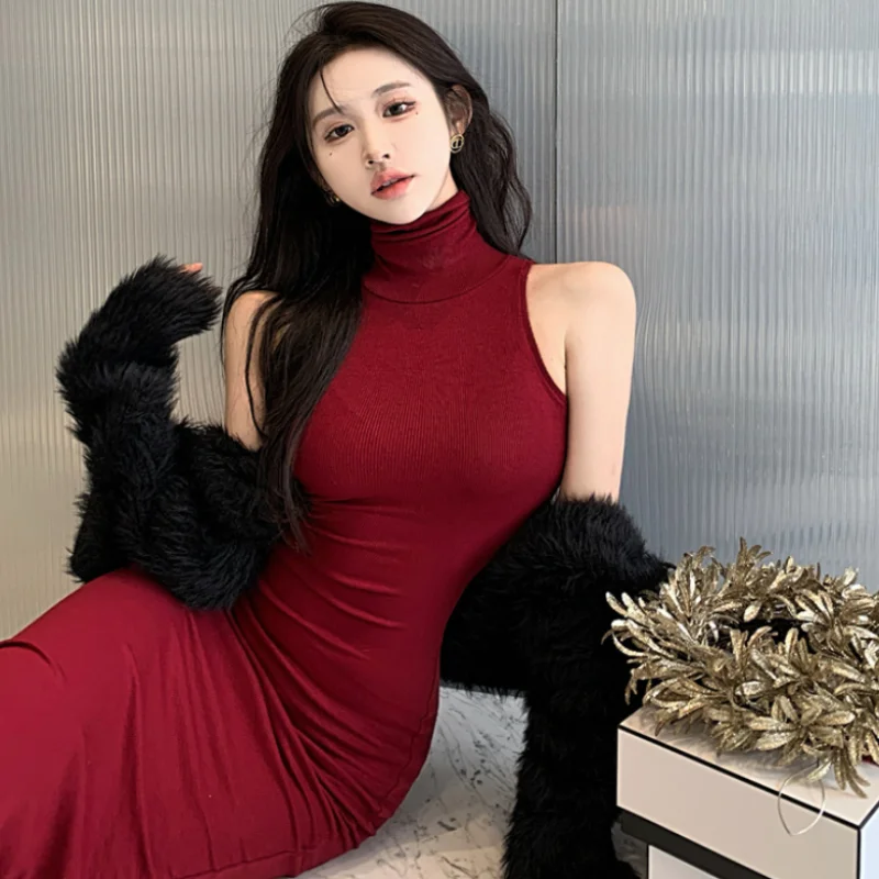 Women's Advanced Design Makes You Look Slim Mid-length Dress