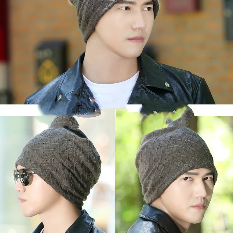 Male Autumn Winter Summer Baotou Hat Thin Headband