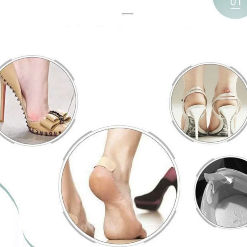 Ultra-thin Transparent Invisible Anti-heel High Heels Anti-wear Paste Heel Foot Wear Bandage