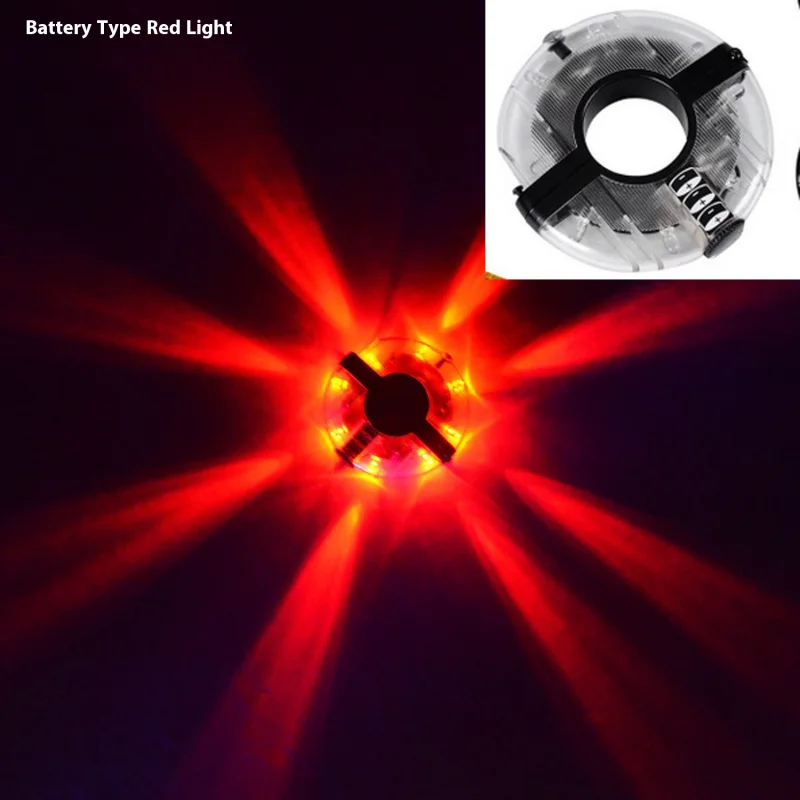 Bicycle Flower-drum Lights Colorful Warning Light