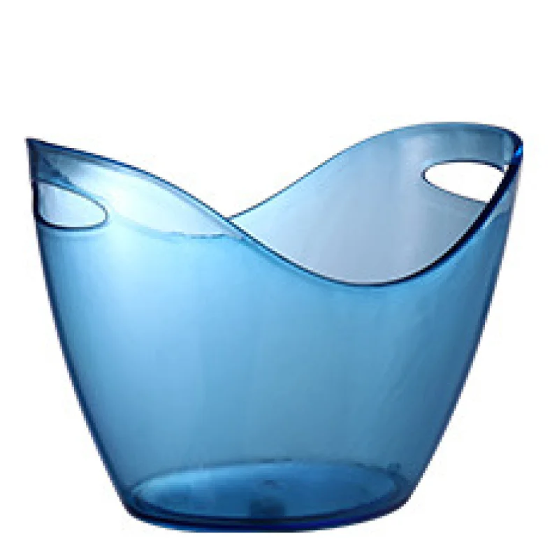 Thickened Plastic Transparent Ingot Ice Bucket Acrylic Champagne Bucket