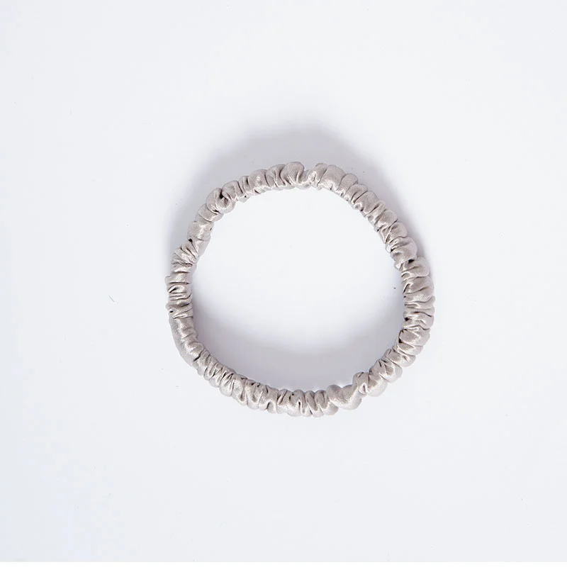 Silk Fine Hair Band Multicolor Does Not Hurt Hair Elastic Hair Band