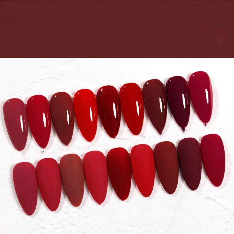 The New Cat'S Eye Ice Tea Naked Powder Dirty Purple Nail Polish Glue Nail Shop Special