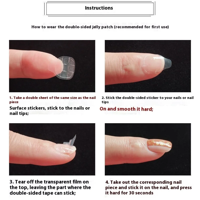 Blush Pleated French Handmade Manicure Wear Nail Fake Nails