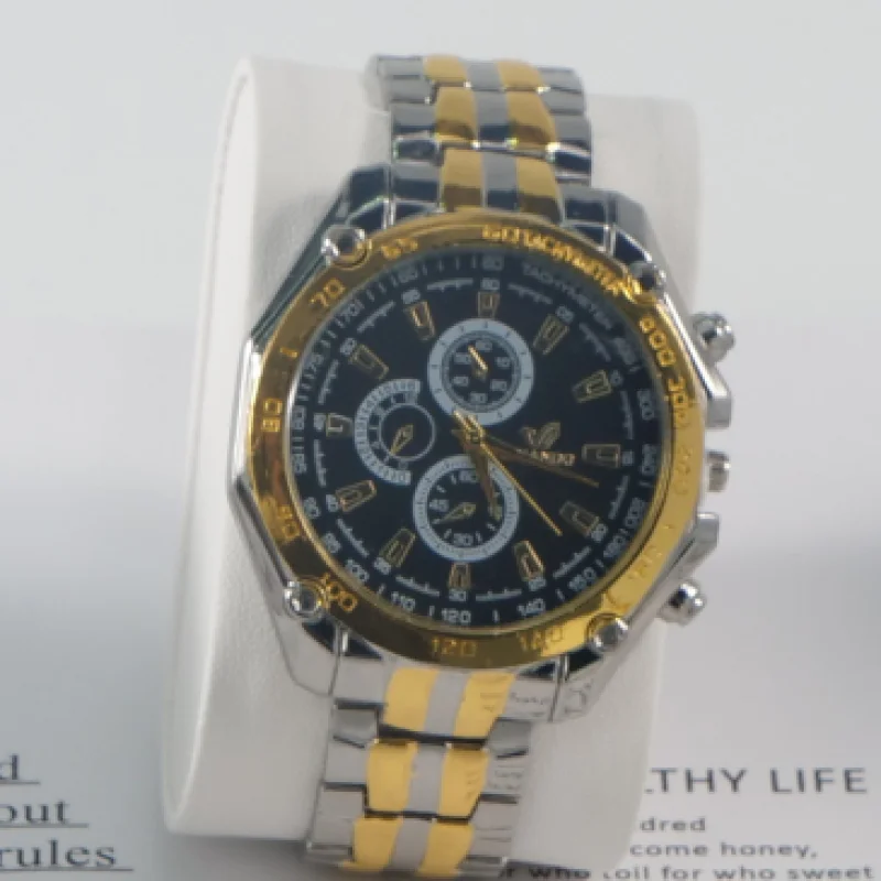 Men's Steel Belt Quartz Sports Watch