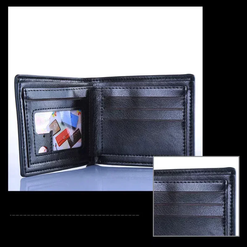 Men's Leather Automatic Buckle Belt Watch Wallet Gift Set