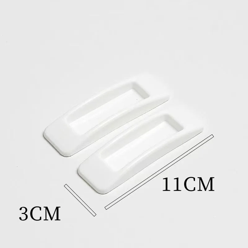 Punching-free handle-white-pack of 2